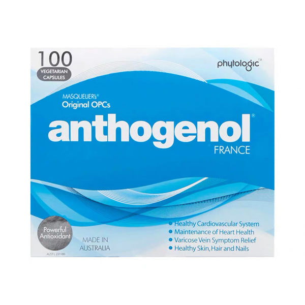 Anthogenol Original 100 Vegetarian Capsules