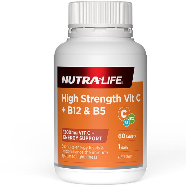 High Strength Vitamin C + B12 & B5