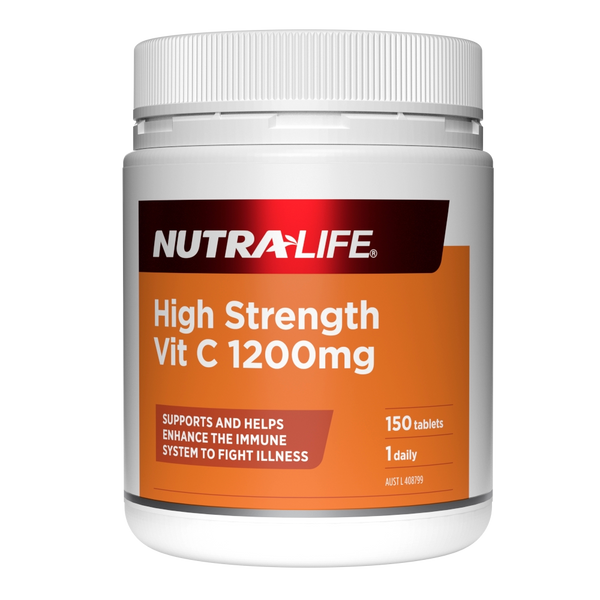 High Strength Vitamin C 1200mg 150t