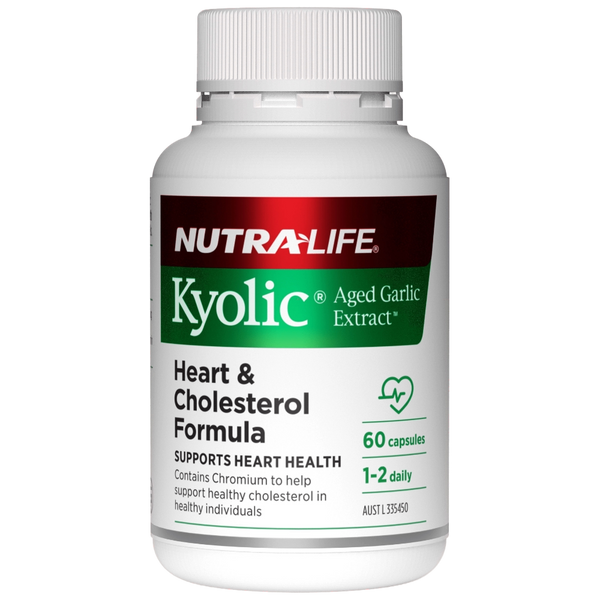 Kyolic Aged Garlic Extract Heart & Cholesterol Formula